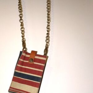 Mona B Cross Body Small Bag Upcyled Distressed